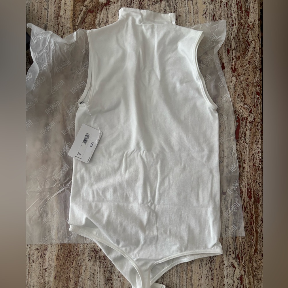 Wolford Classic White Bodysuit